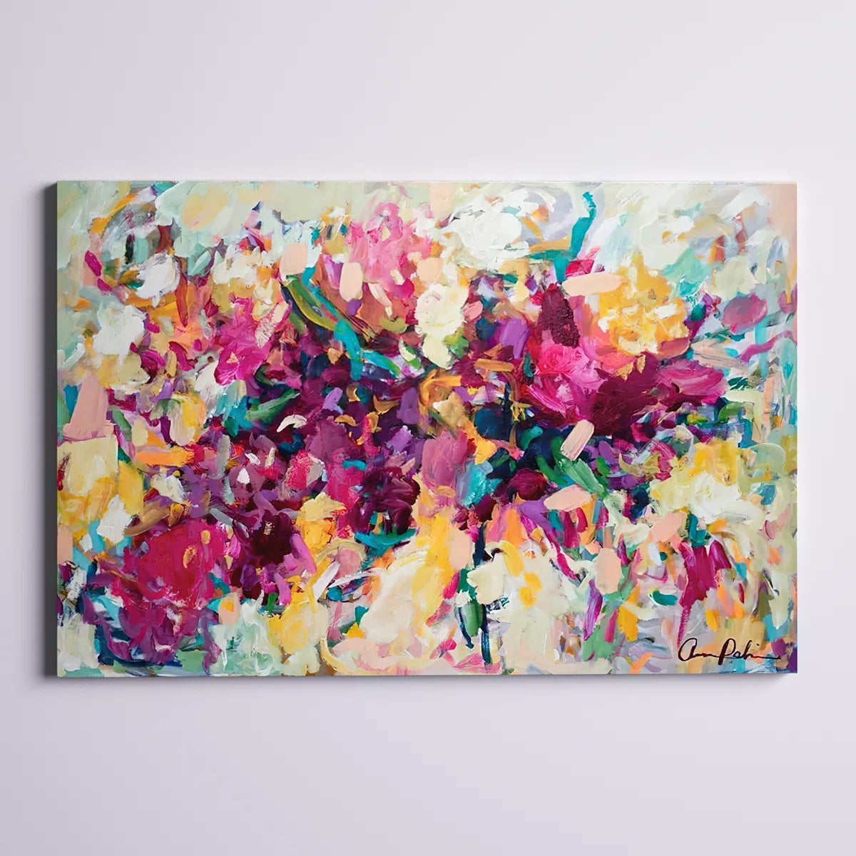 "Invitation" Painting Print on Canvas by Amira Rahim