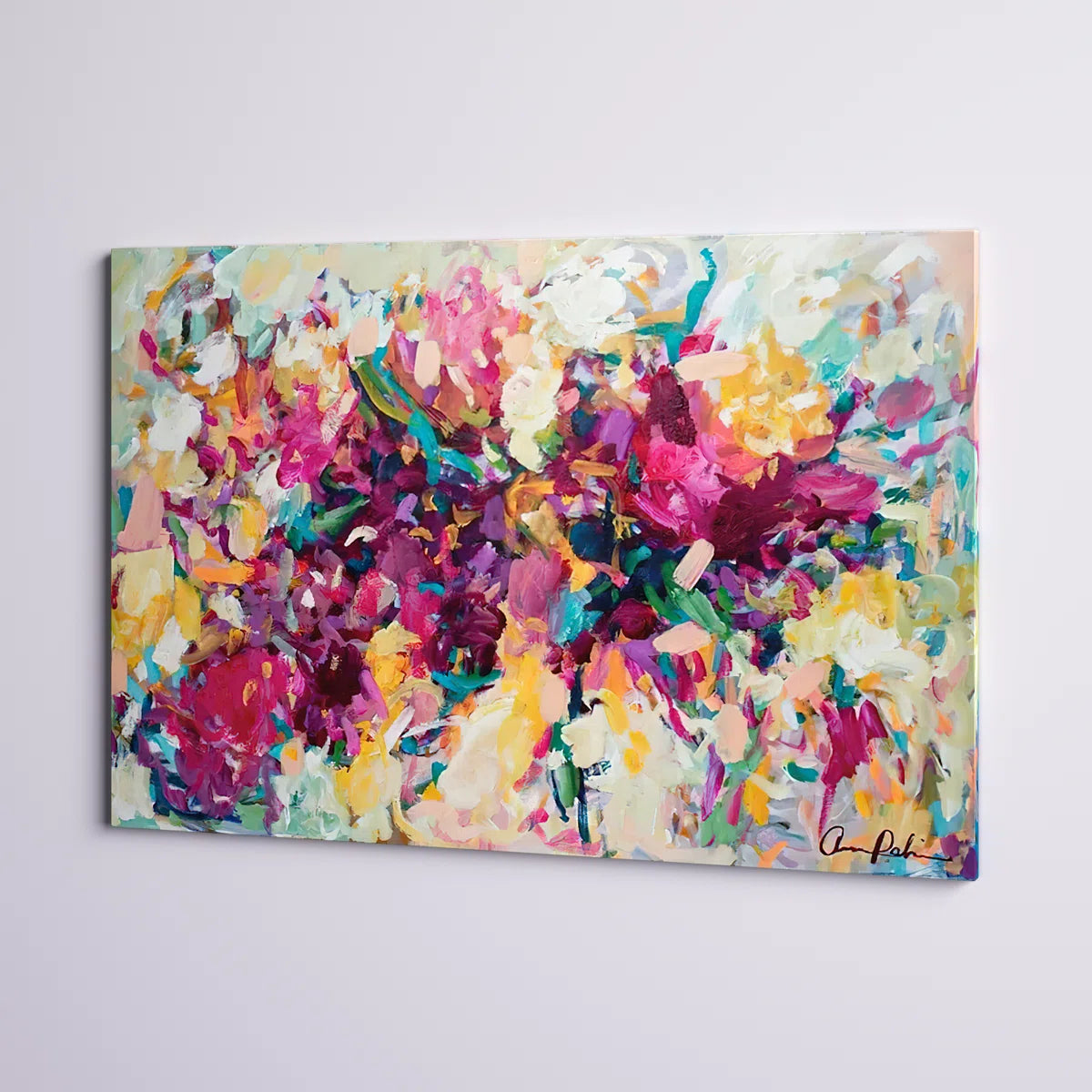 "Invitation" Painting Print on Canvas by Amira Rahim