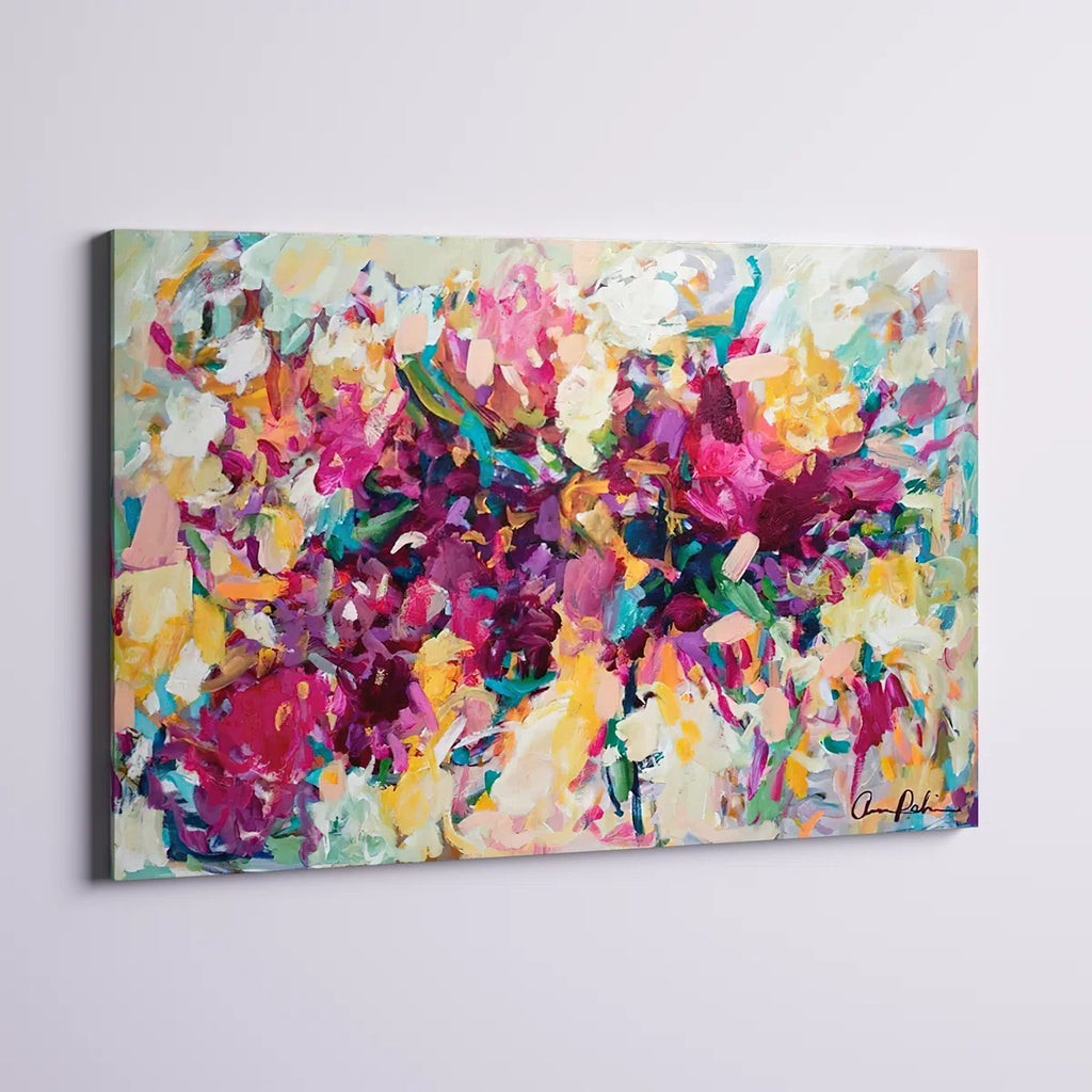 "Invitation" Painting Print on Canvas by Amira Rahim